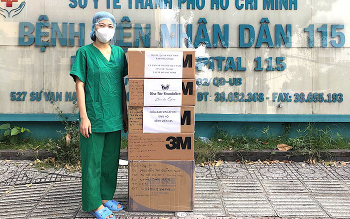 Ho Chi Minh City receives over 100,000 N95 masks from overseas Vietnamese